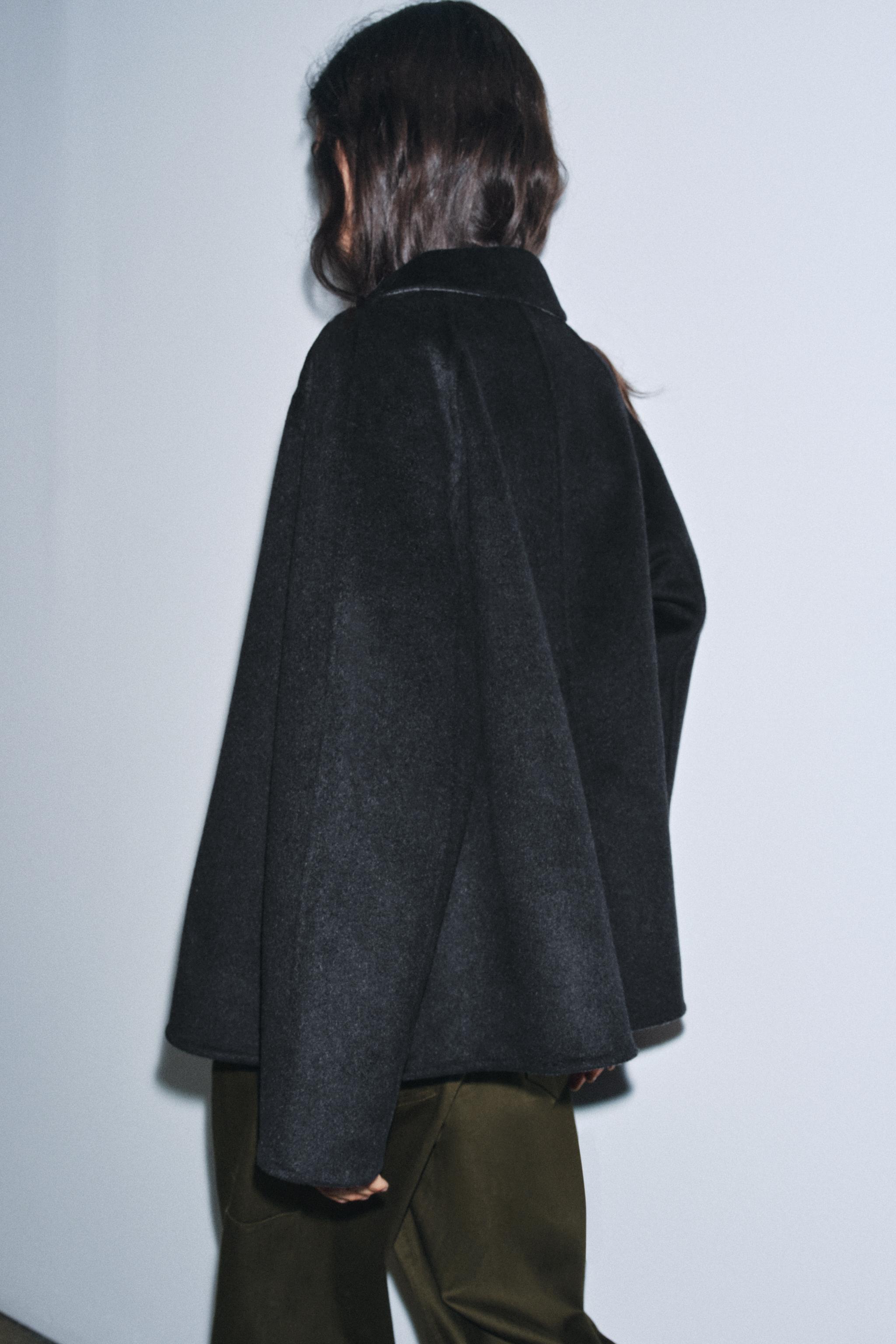 WOOL BLEND JACKET ZW COLLECTION